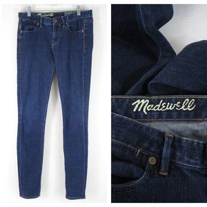 Madewell Skinny Skinny Dark Wash Mid Rise Jeans 26